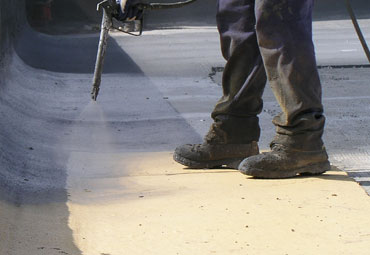 coating systems over Beaumont spray foam roof systems